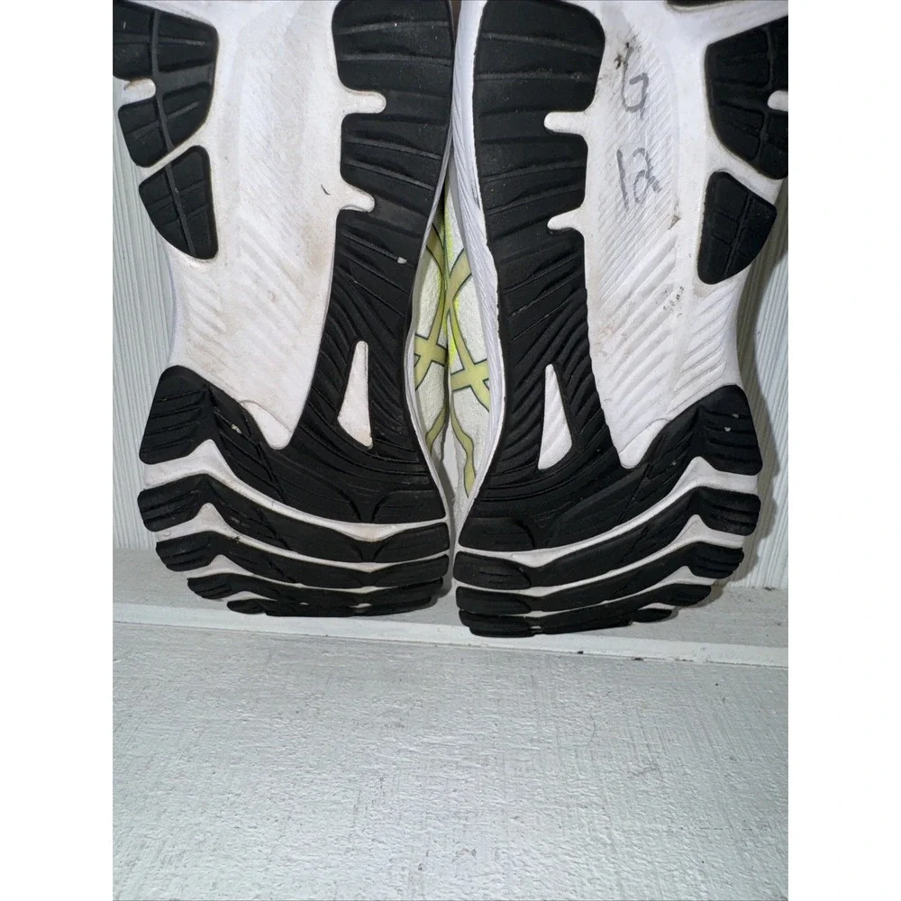 ASICS WOMEN'S‎ GEL-KAYANO 29 RUNNING SHOES SNEAKERS WHITE YELLOW SIZE 7